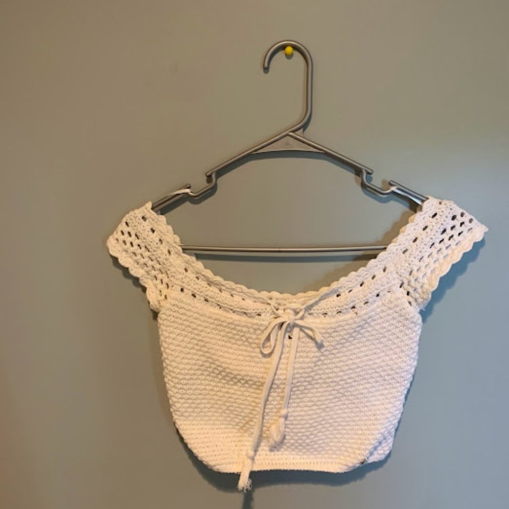 Hollister Knitted crop top